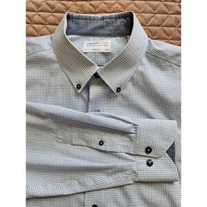 Lorenzo Uomo The Perfect Fashion Shirt Trim Fit LS 100% Cotton Shirt, 17 34/35